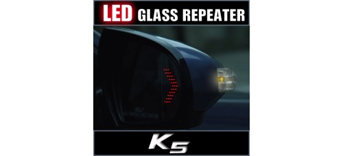 KABIS LED MIRROR GLASS REPEATER FOR KIA K5 / OPTIMA 2010-14 MNR